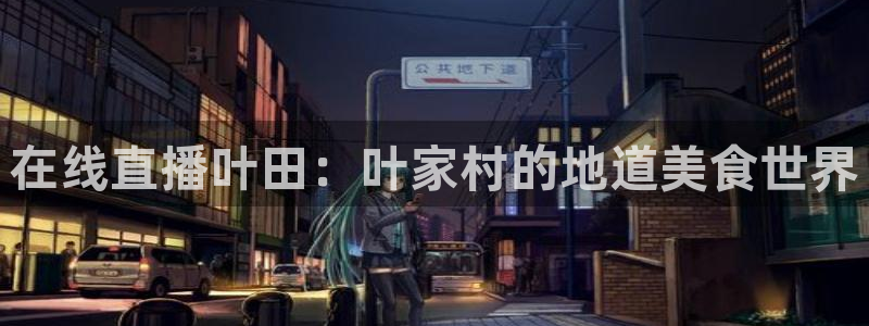 178zb8直播体育足球：在线直播叶田：叶家村的地道美食世界